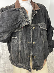 Jacket Denim Black