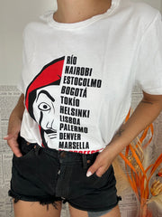 T-shirt Casa de Papel