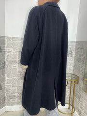 Cappotto Blu Lana