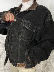 Jacket Denim Black