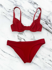 Bikini rosso