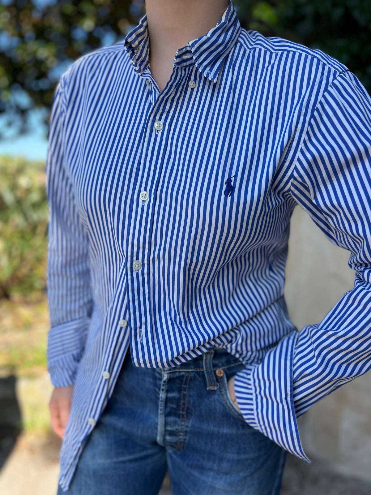 Camicia righe Ralph Lauren