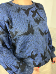 Maglione Blu