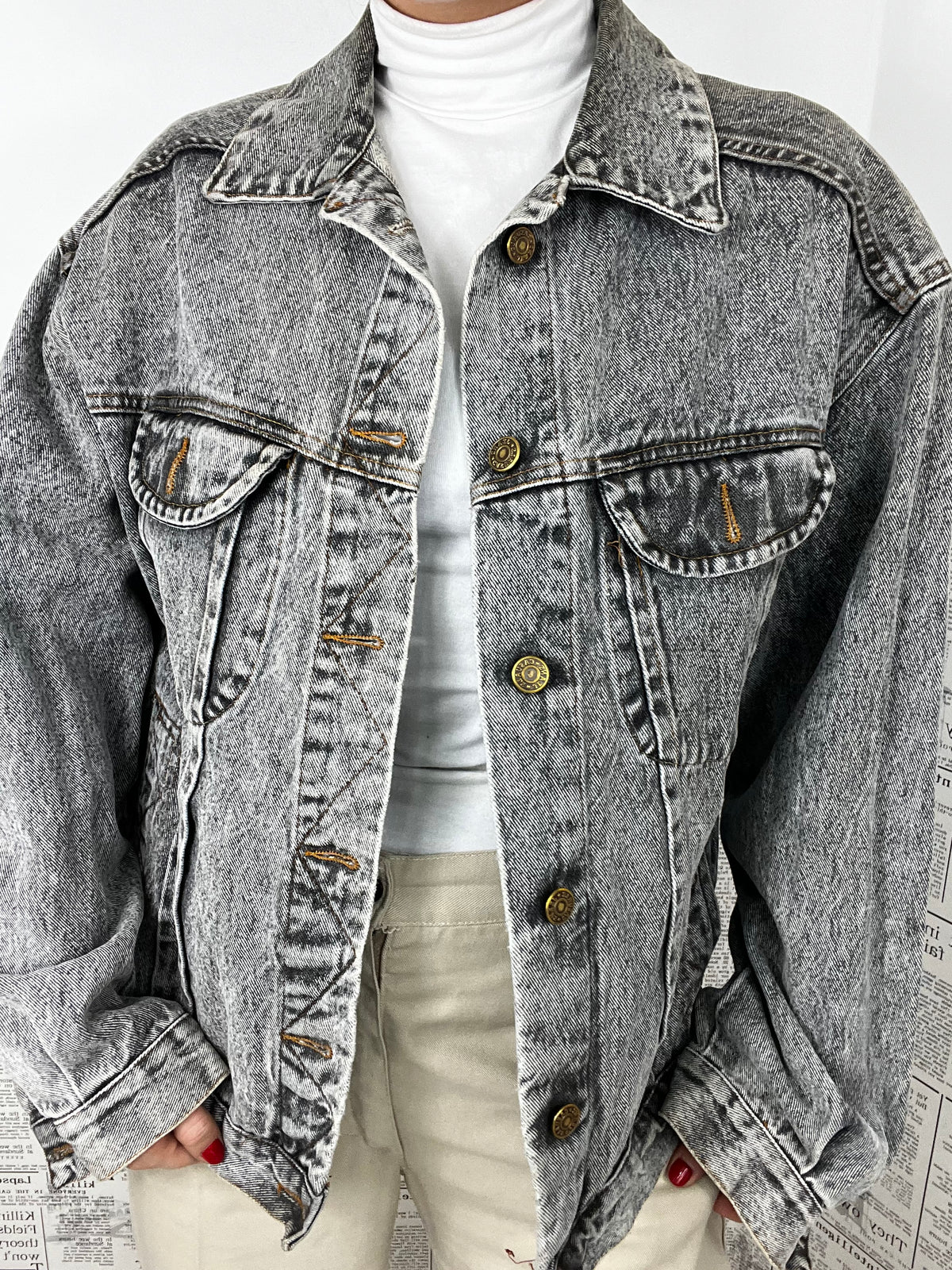 Jacket Denim Grey Wild