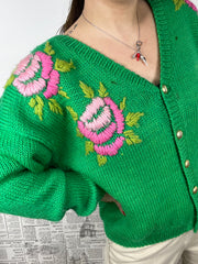 Cardigan Rosa