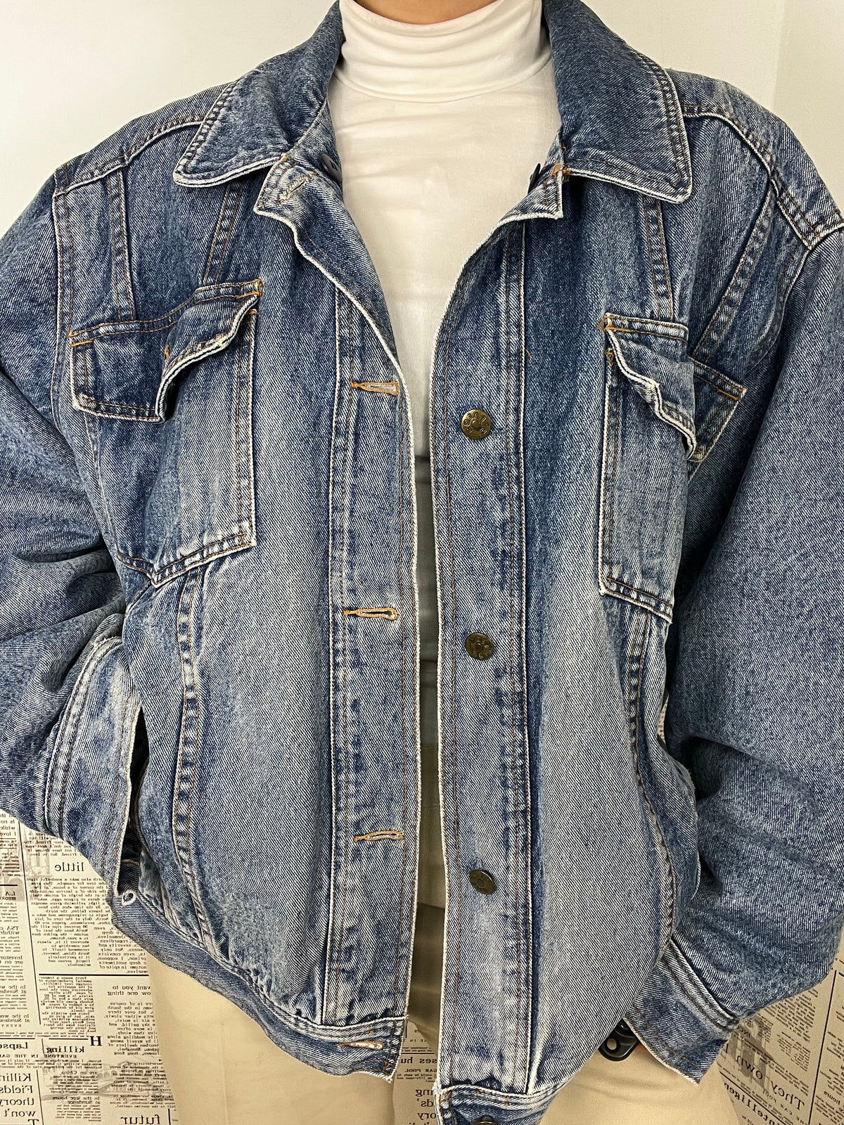 Jacket Denim Imbottito