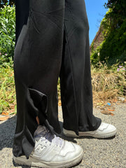 Pantalone morbido con volant